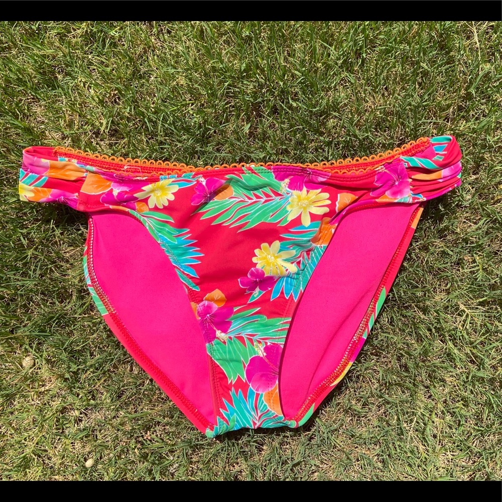 Tropical bikini pants